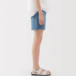 Outlet Women's Kapok Blend Denim Shorts Women Shorts & Skirts