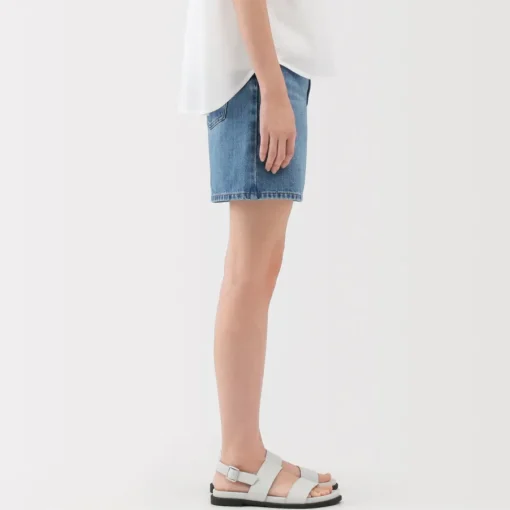 Outlet Women's Kapok Blend Denim Shorts Women Shorts & Skirts