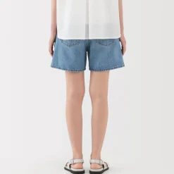 Outlet Women's Kapok Blend Denim Shorts Women Shorts & Skirts