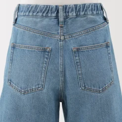 Outlet Women's Kapok Blend Denim Shorts Women Shorts & Skirts