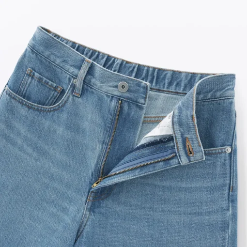 Outlet Women's Kapok Blend Denim Shorts Women Shorts & Skirts
