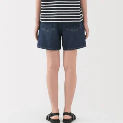 Outlet Women's Kapok Blend Denim Shorts Women Shorts & Skirts