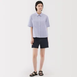 Outlet Women's Kapok Blend Denim Shorts Women Shorts & Skirts