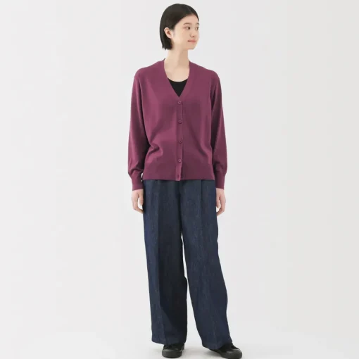 Fashion Women's Light Knit V-Neck Cardigan Women Sweaters & Cardigans
