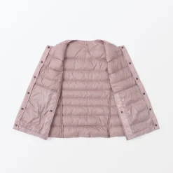 Hot Women's Lightweight Down Collarless Vest Women Lightweight Down Jackets & Vests