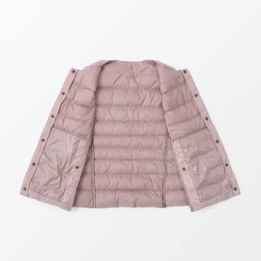 Hot Women's Lightweight Down Collarless Vest Women Lightweight Down Jackets & Vests