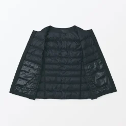 Hot Women's Lightweight Down Collarless Vest Women Lightweight Down Jackets & Vests