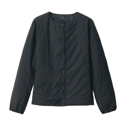 Fashion Women's Lightweight Down Collarless Jacket Women Lightweight Down Jackets & Vests