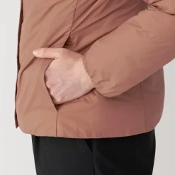 Fashion Women's Lightweight Down Collarless Jacket Women Lightweight Down Jackets & Vests