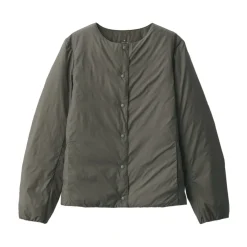 Fashion Women's Lightweight Down Collarless Jacket Women Lightweight Down Jackets & Vests