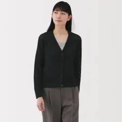 New Women's Linen Blend Mesh Cardigan Women Sweaters & Cardigans