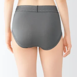 Outlet Women's Lyocell High-Rise Shorts with Lace Women Bras & Underwear
