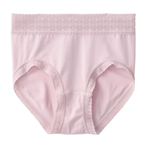 Outlet Women's Lyocell High-Rise Shorts with Lace Women Bras & Underwear