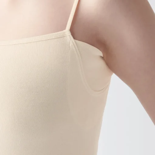 Sale Women's Moisture Wicking Cotton Camisole with Sweat Pads Women Moisture Wicking Innerwear|Moisture Wicking Innerwear