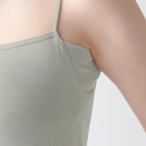 Sale Women's Moisture Wicking Cotton Camisole with Sweat Pads Women Moisture Wicking Innerwear|Moisture Wicking Innerwear