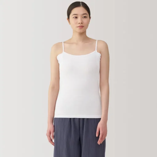 Outlet Women's Moisture-Wicking Cotton Camisole with Sweat Pads Women Moisture Wicking Innerwear|Moisture Wicking Innerwear
