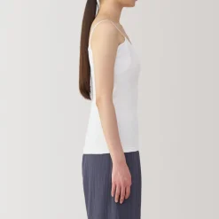 Outlet Women's Moisture-Wicking Cotton Camisole with Sweat Pads Women Moisture Wicking Innerwear|Moisture Wicking Innerwear