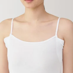 Outlet Women's Moisture-Wicking Cotton Camisole with Sweat Pads Women Moisture Wicking Innerwear|Moisture Wicking Innerwear