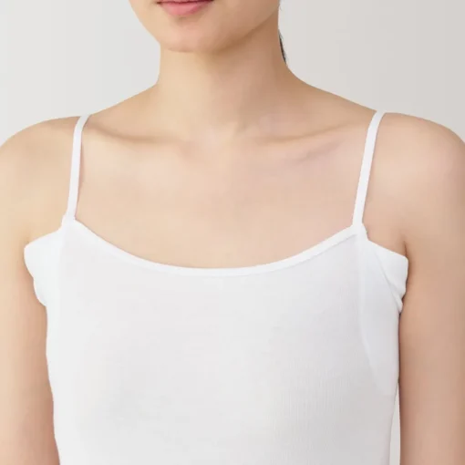 Outlet Women's Moisture-Wicking Cotton Camisole with Sweat Pads Women Moisture Wicking Innerwear|Moisture Wicking Innerwear