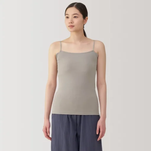 Outlet Women's Moisture-Wicking Cotton Camisole with Sweat Pads Women Moisture Wicking Innerwear|Moisture Wicking Innerwear
