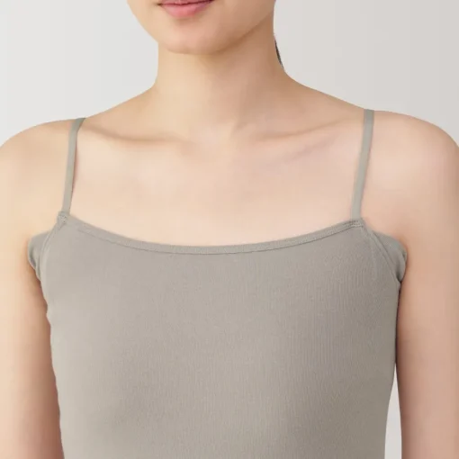 Outlet Women's Moisture-Wicking Cotton Camisole with Sweat Pads Women Moisture Wicking Innerwear|Moisture Wicking Innerwear