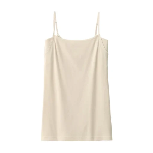 Outlet Women's Moisture-Wicking Cotton Camisole with Sweat Pads Women Moisture Wicking Innerwear|Moisture Wicking Innerwear
