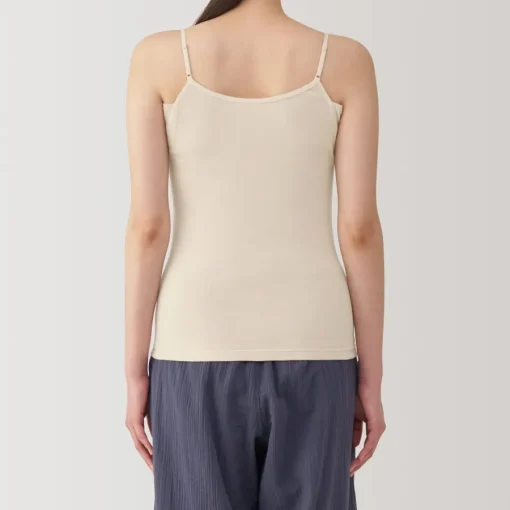 Outlet Women's Moisture-Wicking Cotton Camisole with Sweat Pads Women Moisture Wicking Innerwear|Moisture Wicking Innerwear