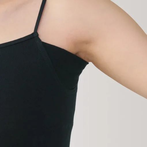 Outlet Women's Moisture-Wicking Cotton Camisole with Sweat Pads Women Moisture Wicking Innerwear|Moisture Wicking Innerwear