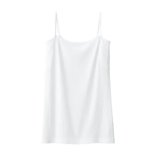 Outlet Women's Moisture-Wicking Cotton Camisole with Sweat Pads Women Moisture Wicking Innerwear|Moisture Wicking Innerwear