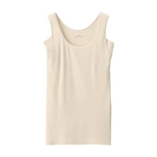 Online Women's Moisture-Wicking Cotton Tank Top with Sweat Pads Women Moisture Wicking Innerwear|Moisture Wicking Innerwear