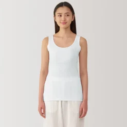 Online Women's Moisture-Wicking Cotton Tank Top with Sweat Pads Women Moisture Wicking Innerwear|Moisture Wicking Innerwear