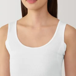 Online Women's Moisture-Wicking Cotton Tank Top with Sweat Pads Women Moisture Wicking Innerwear|Moisture Wicking Innerwear