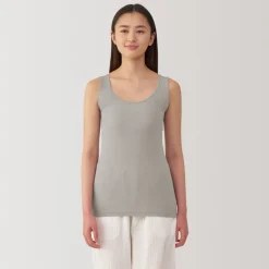 Online Women's Moisture-Wicking Cotton Tank Top with Sweat Pads Women Moisture Wicking Innerwear|Moisture Wicking Innerwear