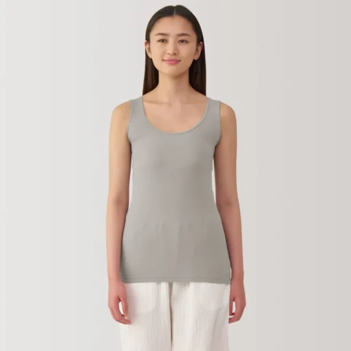 Online Women's Moisture-Wicking Cotton Tank Top with Sweat Pads Women Moisture Wicking Innerwear|Moisture Wicking Innerwear