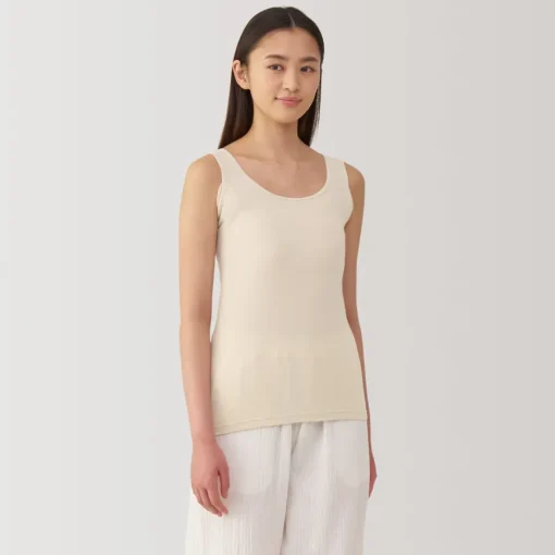 Online Women's Moisture-Wicking Cotton Tank Top with Sweat Pads Women Moisture Wicking Innerwear|Moisture Wicking Innerwear