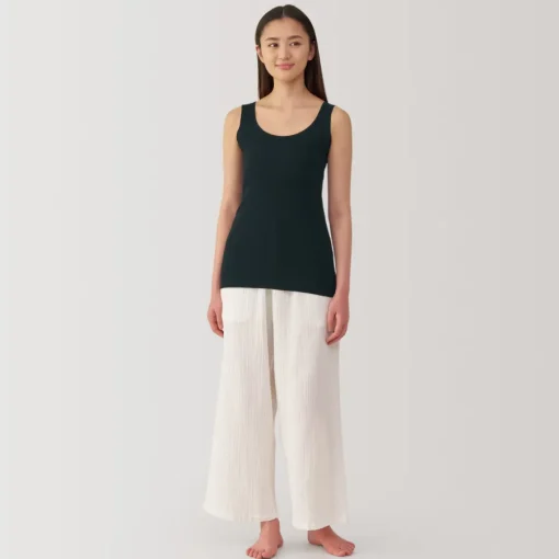 Online Women's Moisture-Wicking Cotton Tank Top with Sweat Pads Women Moisture Wicking Innerwear|Moisture Wicking Innerwear
