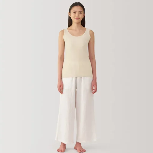 Online Women's Moisture-Wicking Cotton Tank Top with Sweat Pads Women Moisture Wicking Innerwear|Moisture Wicking Innerwear