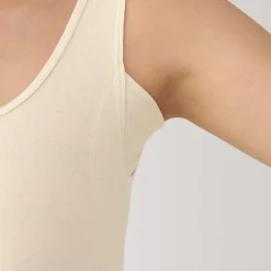 Online Women's Moisture-Wicking Cotton Tank Top with Sweat Pads Women Moisture Wicking Innerwear|Moisture Wicking Innerwear