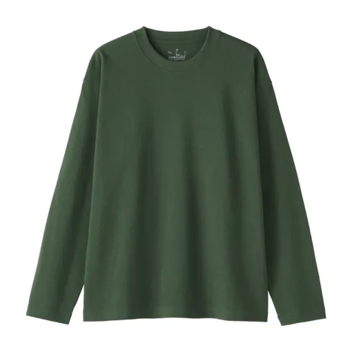 Discount Women's 2-Ply Jersey Crew Neck Long Sleeve T-Shirt Women T-Shirts