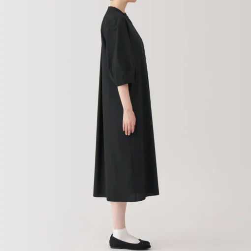 New Women's Quick Dry Broadcloth 3/4 Sleeve Dress Women Dresses