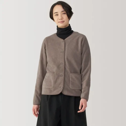 Outlet Women's Recyclable Fleece Cardigan Women Sweaters & Cardigans