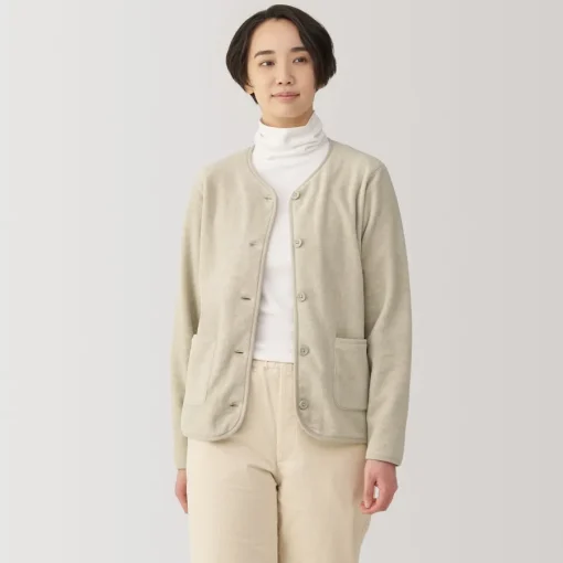 Outlet Women's Recyclable Fleece Cardigan Women Sweaters & Cardigans