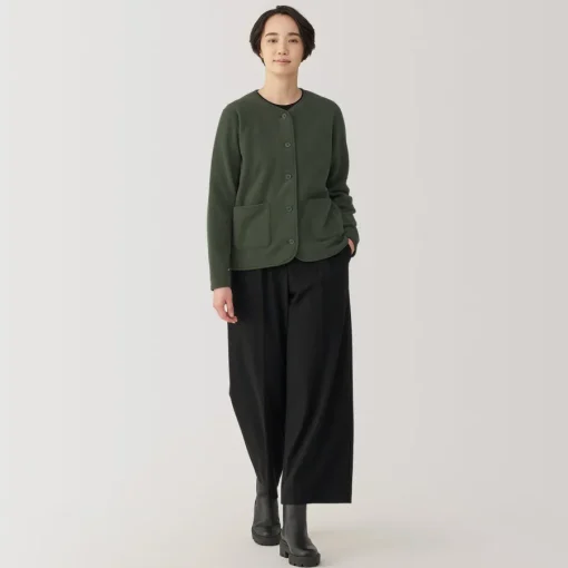 Outlet Women's Recyclable Fleece Cardigan Women Sweaters & Cardigans