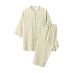 Discount Women's Side Seamless Lightweight Gauze 3/4 Sleeve Pajamas Pajamas & Loungewear|Loungewear