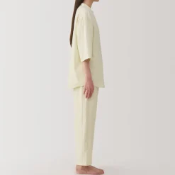 Discount Women's Side Seamless Lightweight Gauze 3/4 Sleeve Pajamas Pajamas & Loungewear|Loungewear