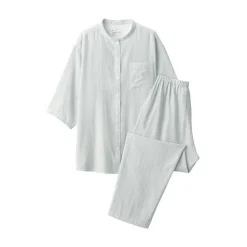 Discount Women's Side Seamless Lightweight Gauze 3/4 Sleeve Pajamas Pajamas & Loungewear|Loungewear