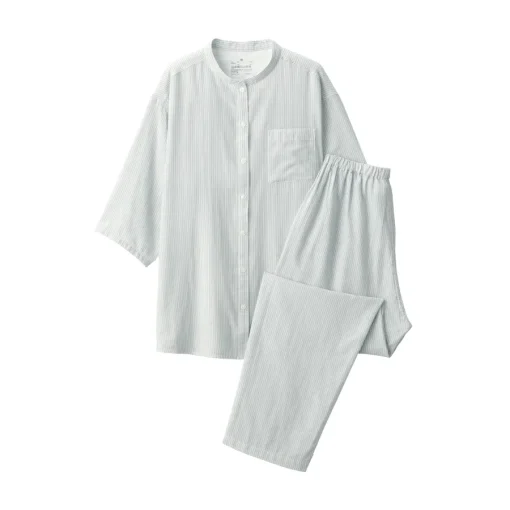 Discount Women's Side Seamless Lightweight Gauze 3/4 Sleeve Pajamas Pajamas & Loungewear|Loungewear