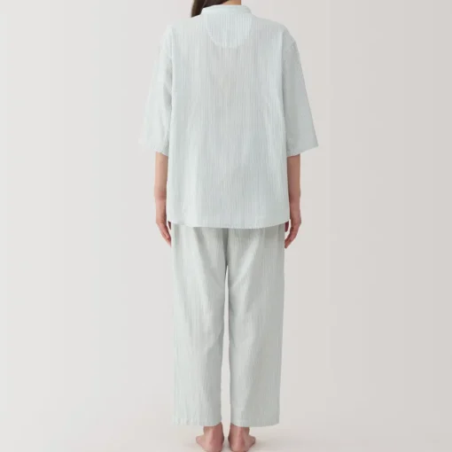 Discount Women's Side Seamless Lightweight Gauze 3/4 Sleeve Pajamas Pajamas & Loungewear|Loungewear