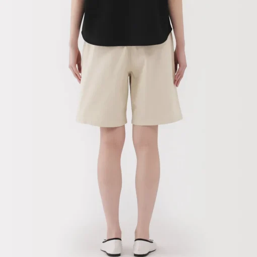 Sale Women's Slub Yarn Chino Darted Shorts Women Shorts & Skirts