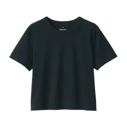 Clearance Women's Slub Yarn Crop Short-Sleeve T-Shirt Women T-Shirts